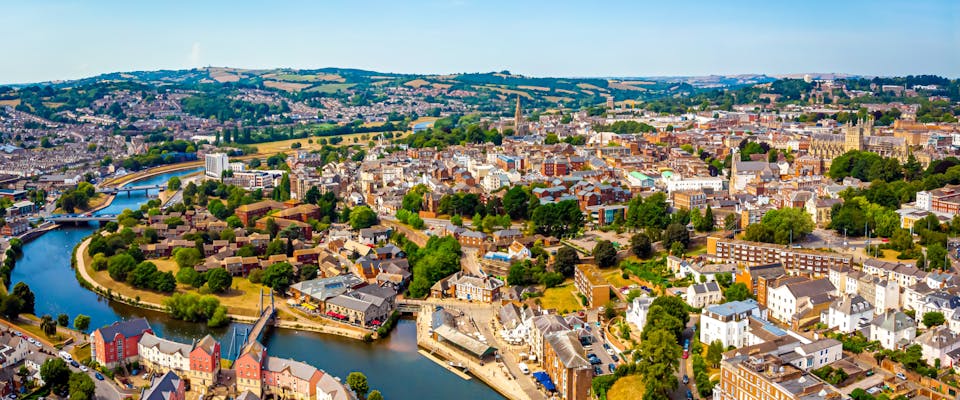 Dog-friendly Exeter.